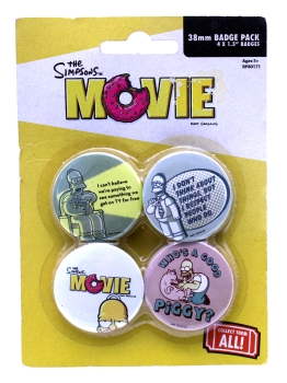 The Simpsons Buttons